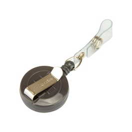  Retractable Badge Reel with Plastic Sleeve Card
